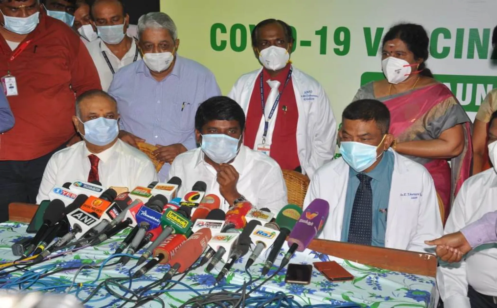 health minister cvijayabaskar coronavirus vaccine after press meet 